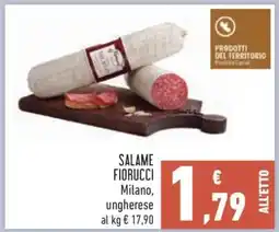 Conad SALAME FIORUCCI offerta