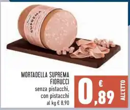 Conad Mortadella Suprema Fiorucci offerta