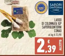 Conad Lardo di Colonnata IGP Sapori&Dintorni Conad offerta