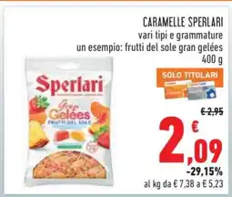 Conad Caramelle Sperlari offerta