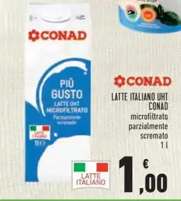 Conad LATTE ITALIANO UHT CONAD offerta
