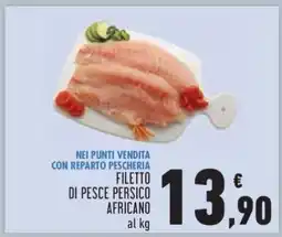Conad Filetto di Pesce Persico Africano offerta