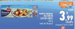 Conad Bastoncini Capitan Findus offerta