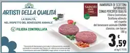 Conad Hamburger di Scottona Sapori&Idee Conad Percorso Qualità offerta