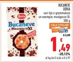 Conad Bucaneve Doria offerta