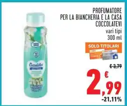Conad PROFUMATORE PER LA BIANCHERIA E LA CASA COCCOLATEVI offerta