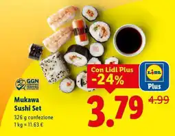 Lidl Mukawa Sushi Set offerta