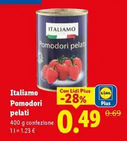 Lidl Italiamo Pomodori pelati offerta