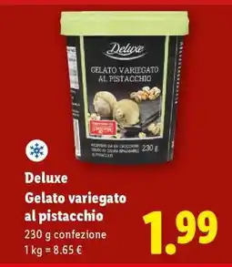 Lidl Deluxe Gelato variegato al pistacchio offerta