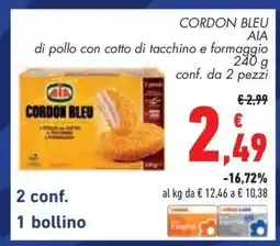 Conad CORDON BLEU AIA offerta