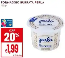 Pan Formaggio burrata PERLA offerta