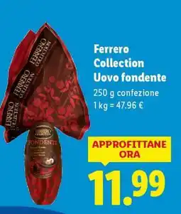 Lidl Ferrero Collection Uovo fondente offerta