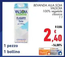 Conad Bevanda alla Soia Valsoia offerta