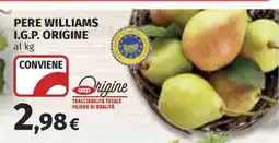 Coop Pere Williams I.G.P. Origine offerta