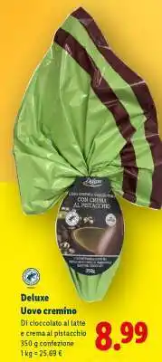 Lidl Deluxe Uovo cremino offerta