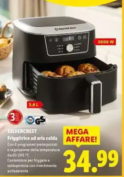 Lidl SILVERCREST Friggitrice ad aria calda offerta