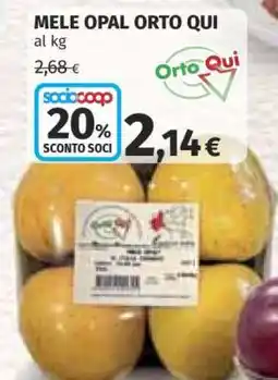 Coop MELE OPAL ORTO QUI offerta