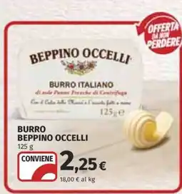 Coop BURRO BEPPINO OCCELLI offerta