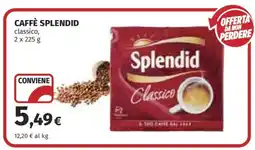 Coop CAFFÈ SPLENDID offerta