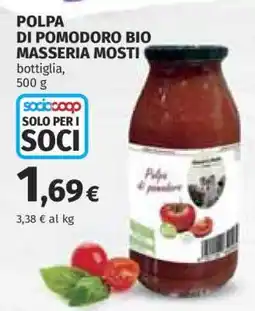 Coop POLPA DI POMODORO BIO MASSERIA MOSTI offerta
