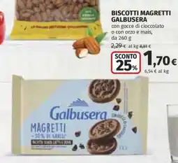 Coop Biscotti Magretti Galbusera offerta