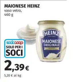 Coop Maionese Heinz offerta