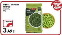 Coop Piselli Novelli Findus offerta