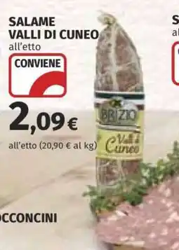 Coop SALAME VALLI DI CUNEO offerta