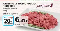 Coop Macinato di Bovino Adulto Fior Fiore offerta