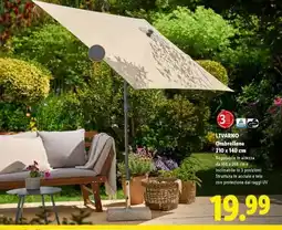 Lidl LIVARNO Ombrellone offerta