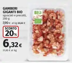 Coop GAMBERI GIGANTI BIO offerta