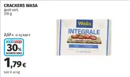 Coop Crackers Wasa offerta