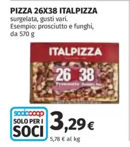 Coop PIZZA 26X38 ITALPIZZA offerta