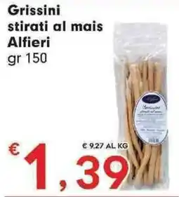 DeSpar Express Grissini stirati al mais Alfieri offerta