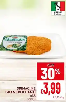 Pan Spinacine grancroccanti AIA offerta