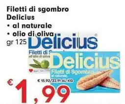 DeSpar Express Filetti di sgombro Delicius offerta