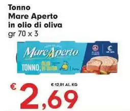 DeSpar Express Tonno Mare Aperto in olio di oliva offerta