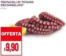Pan Tentacoli di totano decongelato offerta