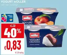 Pan Yogurt MÜLLER offerta
