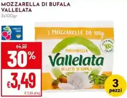 Pan Mozzarella di bufala VALLELATA offerta