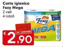 DeSpar Express Carta igienica Foxy Mega offerta