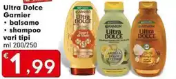 DeSpar Express Ultra Dolce Garnier balsamo shampoo offerta