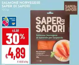 Pan Salmone norvegese SAPER DI SAPORI offerta