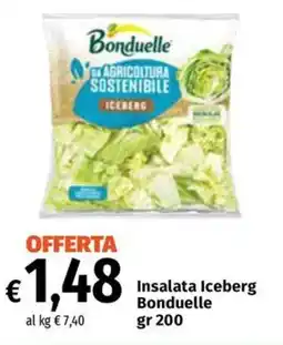 Carrefour Express Insalata Iceberg Bonduelle offerta