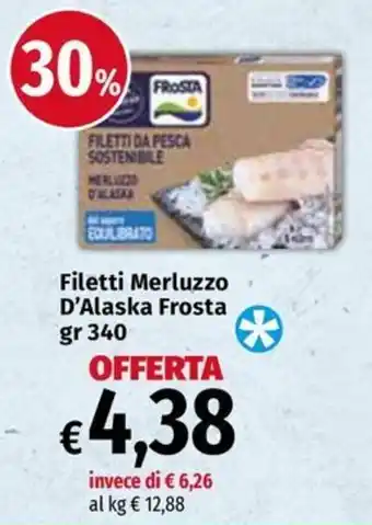 Filetti Merluzzo D'Alaska Frosta