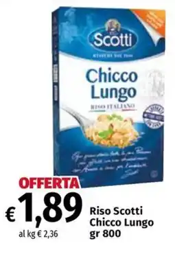 Carrefour Express Riso Scotti Chicco Lungo offerta