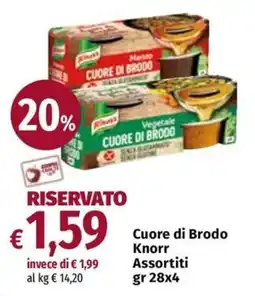 Carrefour Express Cuore di Brodo Knorr offerta