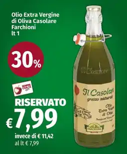 Carrefour Express Olio Extra Vergine di Oliva Casolare Farchioni offerta