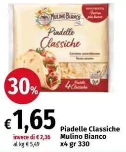 Carrefour Express Piadelle Classiche Mulino Bianco offerta