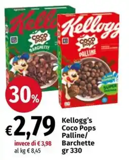 Carrefour Express Kellogg's Coco Pops Palline/ Barchette offerta